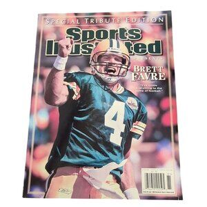 Sports Illustrated Special Tribute Edition Brett Favre Magazine March 2008 NFL C